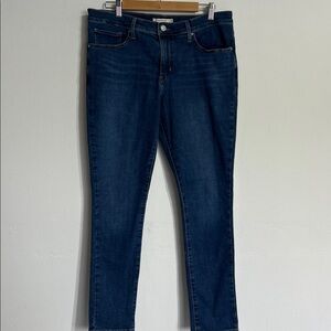 Levi's Women's Skinny Jeans in Deep Blue